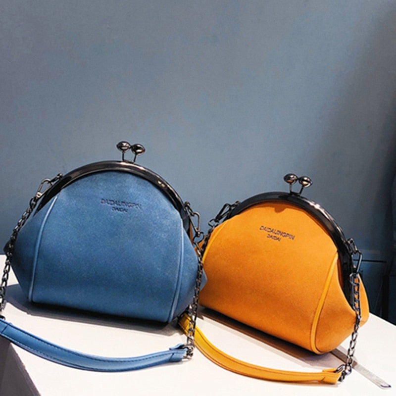 New Women Fashion Shoulder Bag Casual Crossbody Bag Small Messenger Bags Female Candy Colors Handbag Cute Flap Lady Tote - ebowsos