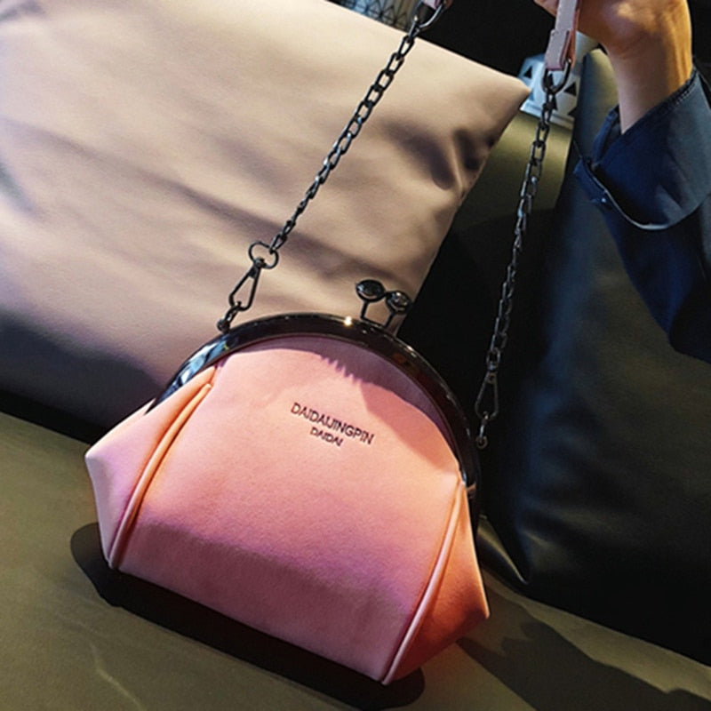 New Women Fashion Shoulder Bag Casual Crossbody Bag Small Messenger Bags Female Candy Colors Handbag Cute Flap Lady Tote - ebowsos