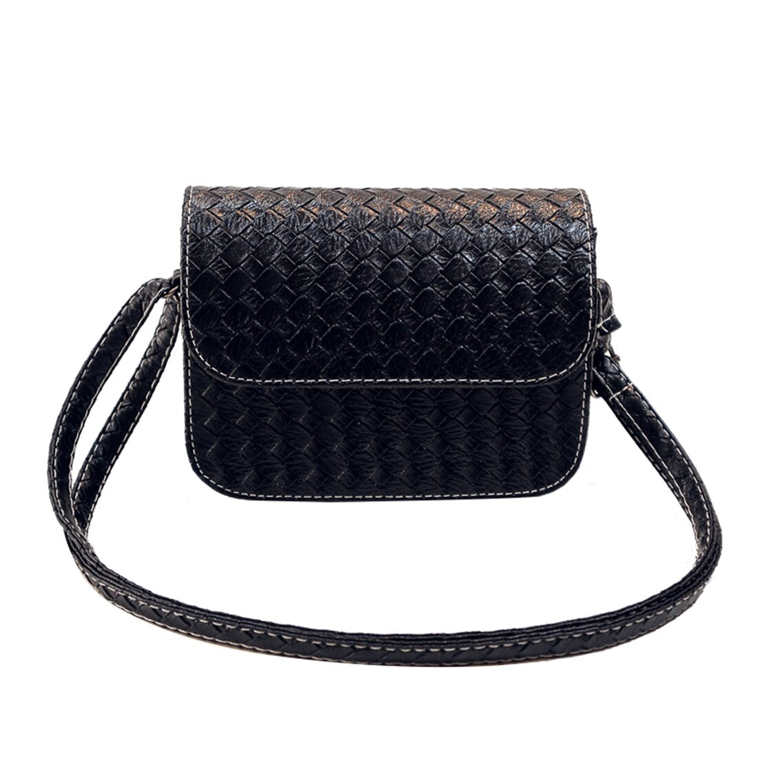 New Womens PU Leather Handbag Fashion Shoulder Bag Clutch Tote Purse Messenger - ebowsos