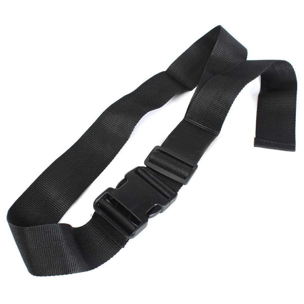 Nylon Black Adjustable Quick Release Heavy Duty Tool Work Belt Workers Builders - ebowsos