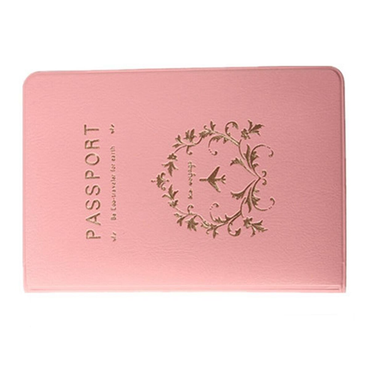 Organizer case of passport Wallets Passport Holder Pink Flower Vine - ebowsos
