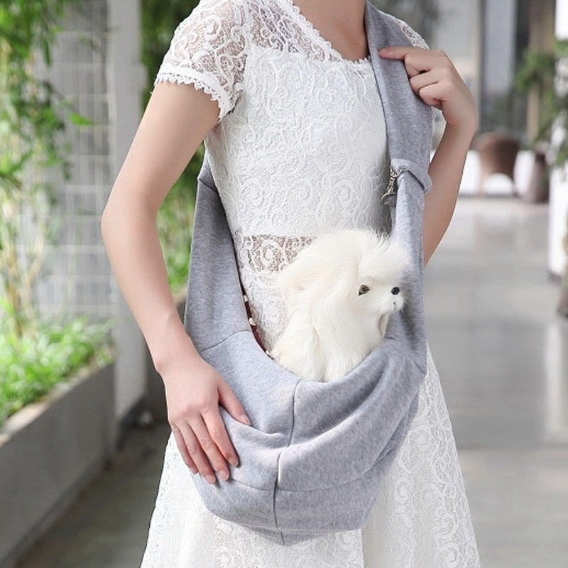 Pet Dog Carriers Bags Single Shoulder Pet Dog Bag Dog Products Supplies Pet Diagonal Crossed - ebowsos