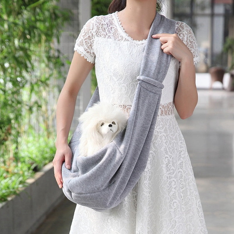 Pet Dog Carriers Bags Single Shoulder Pet Dog Bag Dog Products Supplies Pet Diagonal Crossed - ebowsos