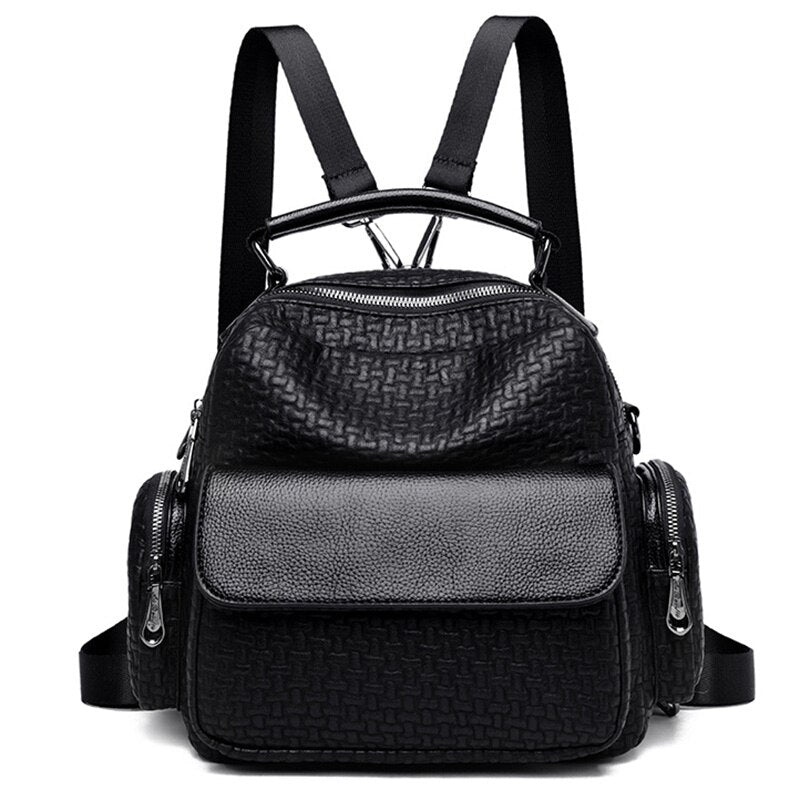 Portable Women Sequins Bling Backpack Girls School Bags For Teenage Girls Backpack Women Small Travel Bag Mochila - ebowsos