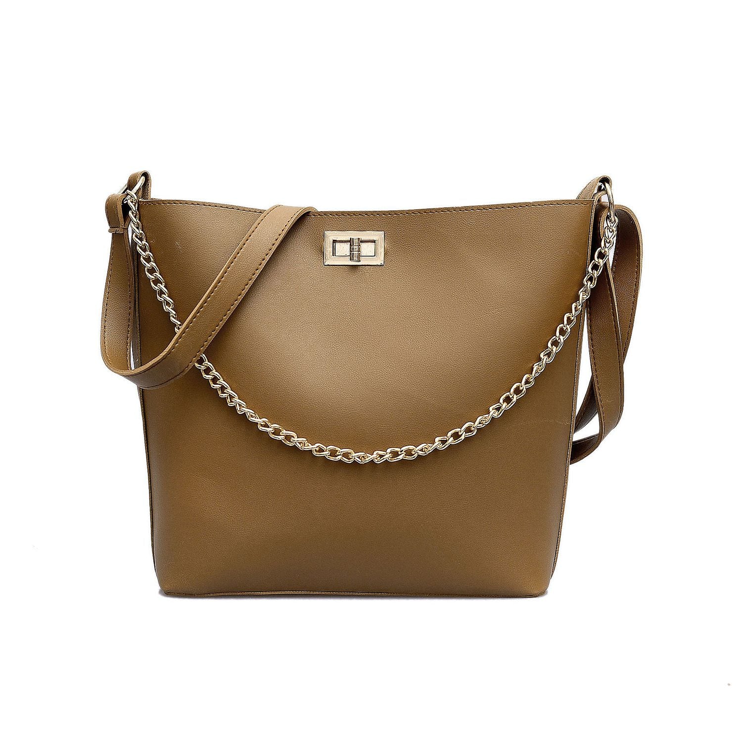 Pu Leather Shoulder Bag Female Simple Messenger Bag Retro Casual Square Package Fashion - ebowsos