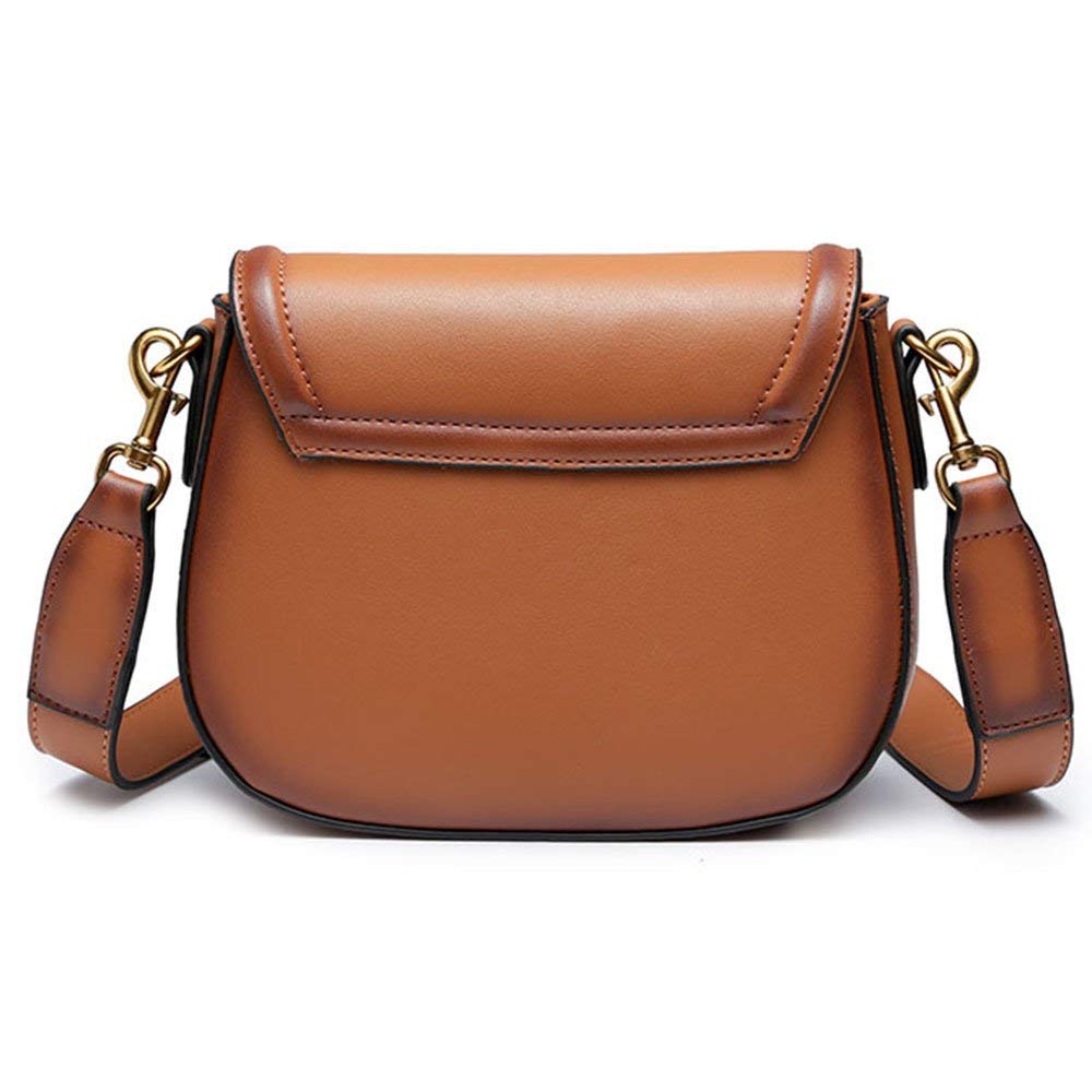 Shoulder Bag For Women Fashion Retro Crossbody Handbag Saddle Bag - ebowsos