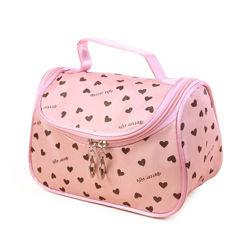 Side Zipper Cosmetic Bag New - ebowsos