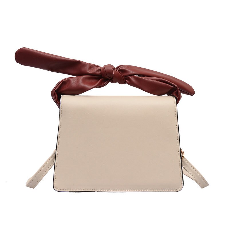 Simple Fashion Handbags Versatile Hit Color Small Square Bag High-Grade Slanting Shoulder Bag - ebowsos