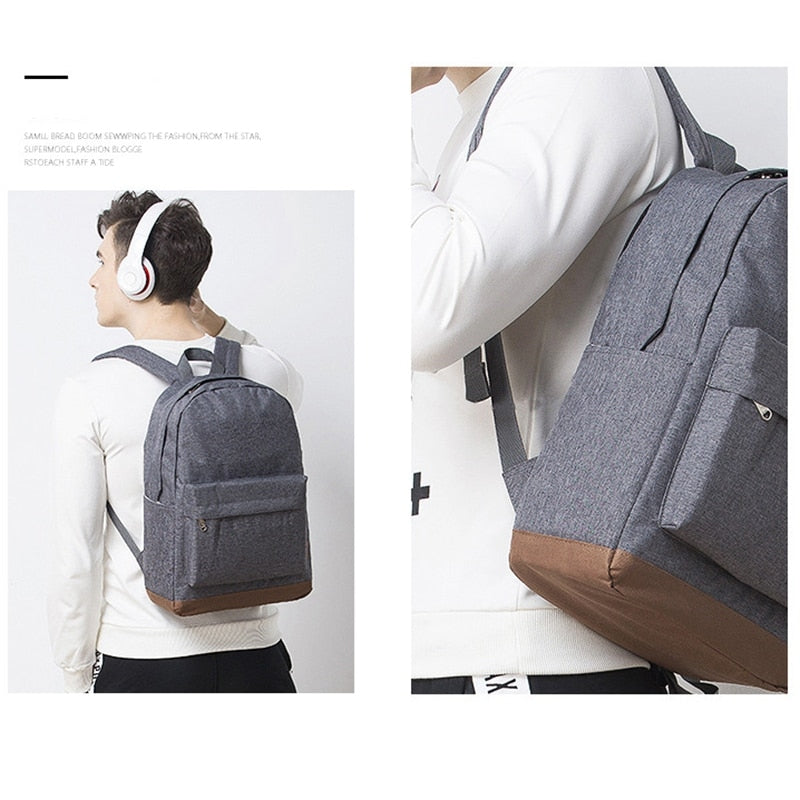 Tinyat Men'S 15 Inch Laptop Backpacks Computer Male School Backpacks Rucksacks Leisure For Teenage Travel Shoulder Bag - ebowsos