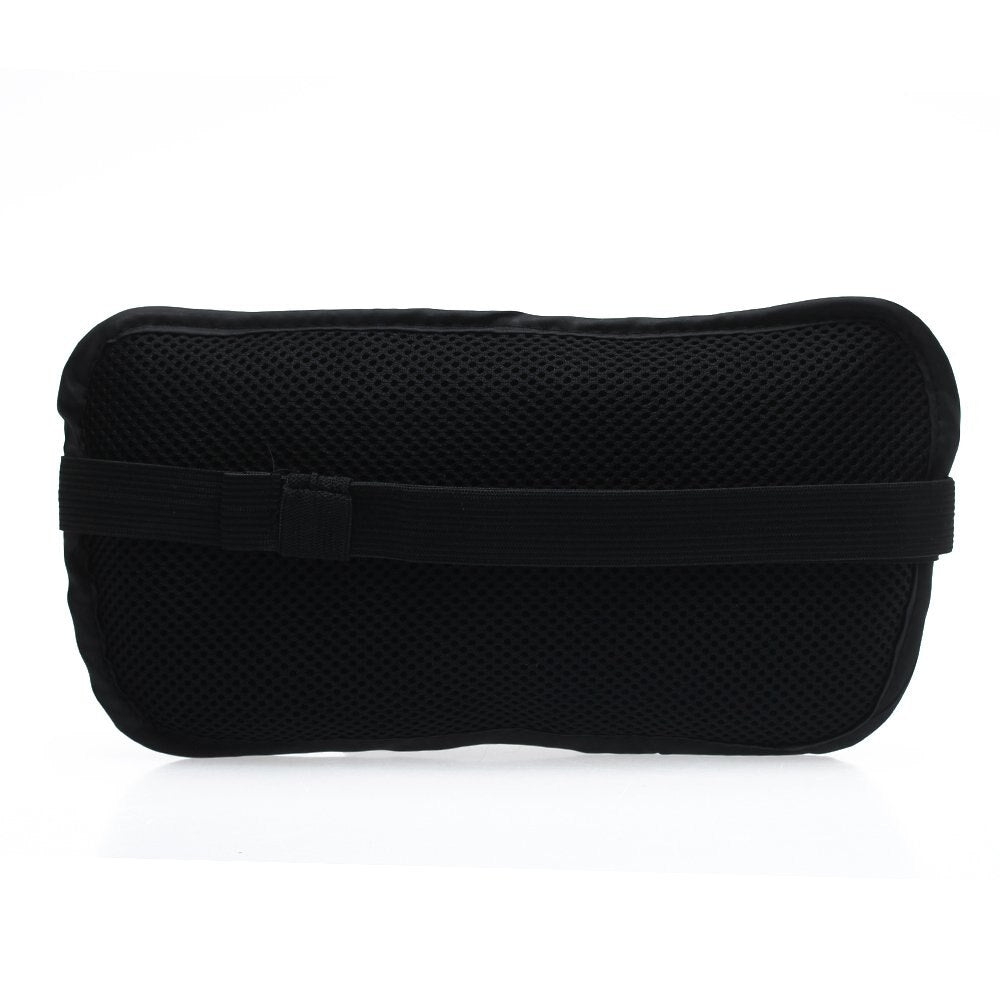 Unisex Waist Bum Bumbag Fanny Pack Bag Pouch Nylon   Black - ebowsos