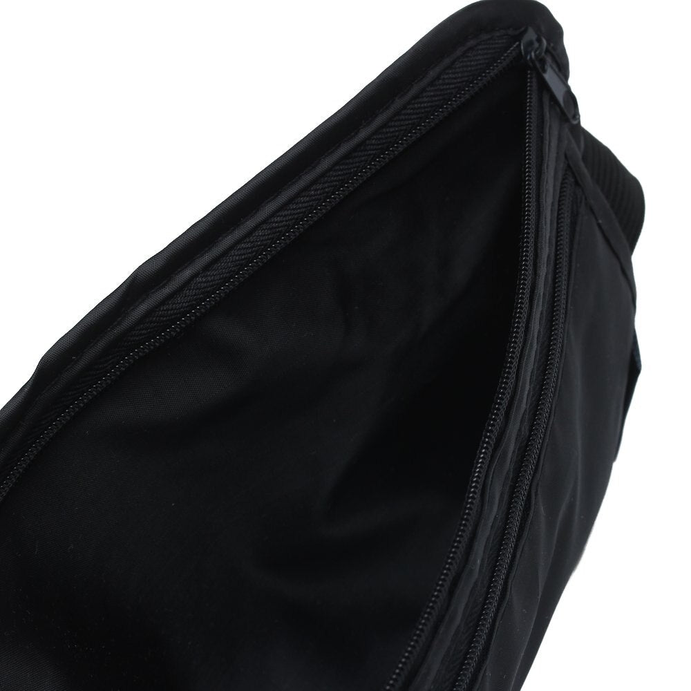 Unisex Waist Bum Bumbag Fanny Pack Bag Pouch Nylon   Black - ebowsos