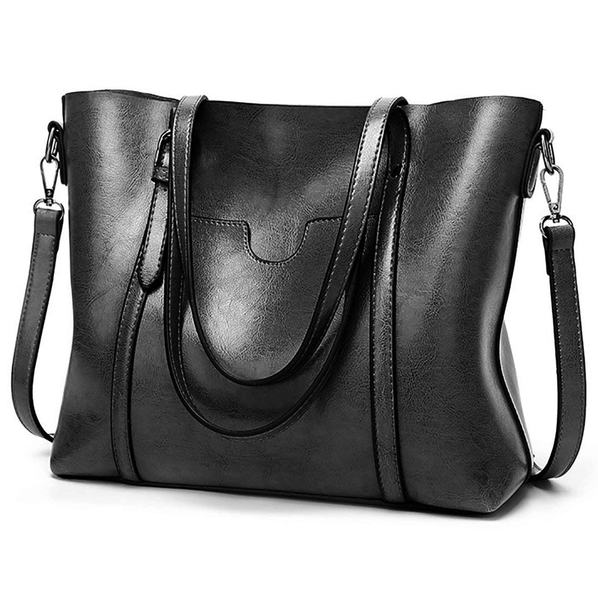 Women Handbags PU leather shoulder bags Top handle Bag Messenger Bag - ebowsos