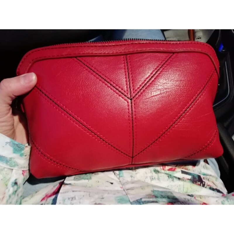 Women Leather Handbag Luxury Messenger Bag Soft Pu Leather Fashion Ladies Crossbody Bags Female Bolsas(Red) - ebowsos