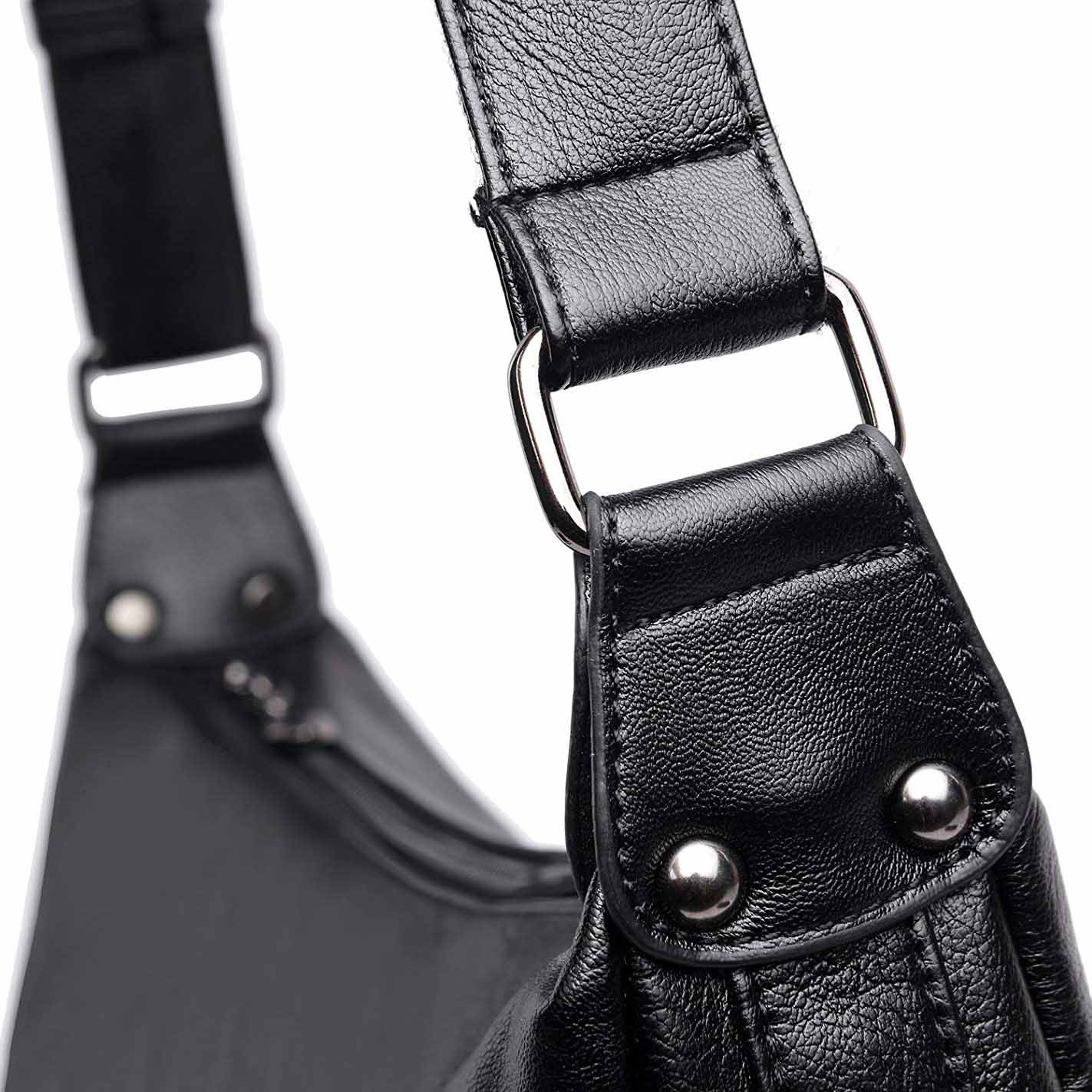 Women's Retro Sling Shoulder Bag from , Leather Crossbody Tote Handbag - ebowsos