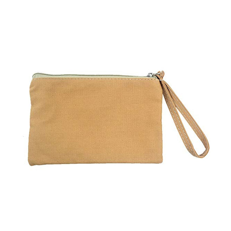Women's Small Cute Printed Handbag Wristlet Clutch Bag Coin Purse Phone Bag - ebowsos