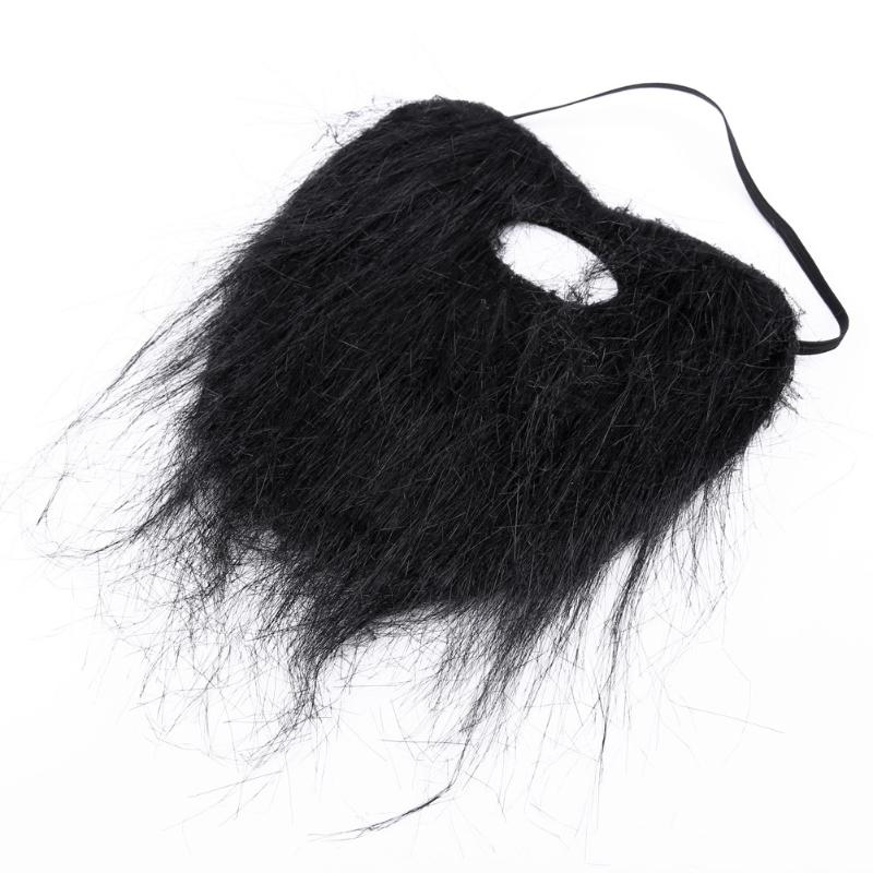 Fake Moustache Artificial Beard Stick-on Tash Whiskers Dress Party Joke For Party Lint Fabric Party Masks - ebowsos