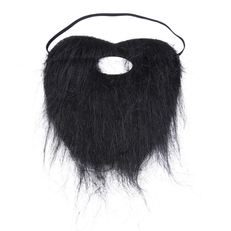 Fake Moustache Artificial Beard Stick-on Tash Whiskers Dress Party Joke For Party Lint Fabric Party Masks - ebowsos