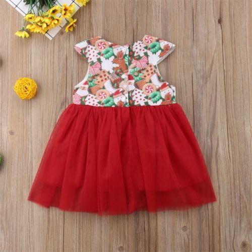 Family Matching Clothing Big Sister Tulle Party Festival Dress Little Sister Lace Rompers Princess Girl Dress - ebowsos