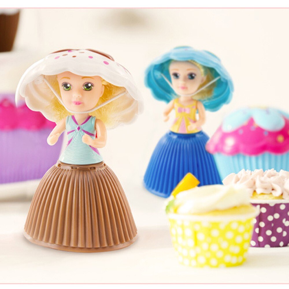 Fashion Cartoon Lovely Surprise Cupcake Princess Doll Mini Beautiful Cute Fashion Cartoon Lovely Surprise Cupcake-ebowsos