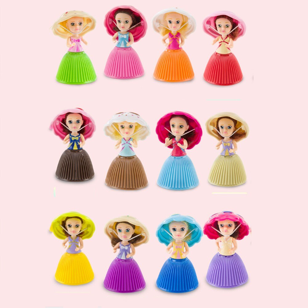 Fashion Cartoon Lovely Surprise Cupcake Princess Doll Mini Beautiful Cute Fashion Cartoon Lovely Surprise Cupcake-ebowsos