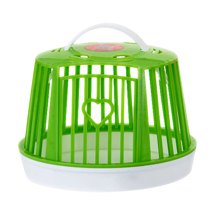 Fashion Mini Cute Hamster Cage Single Layer Portable Hamster Habitat Pet Cage For Small Animals Pet Carry Supplies Dropshipping-ebowsos