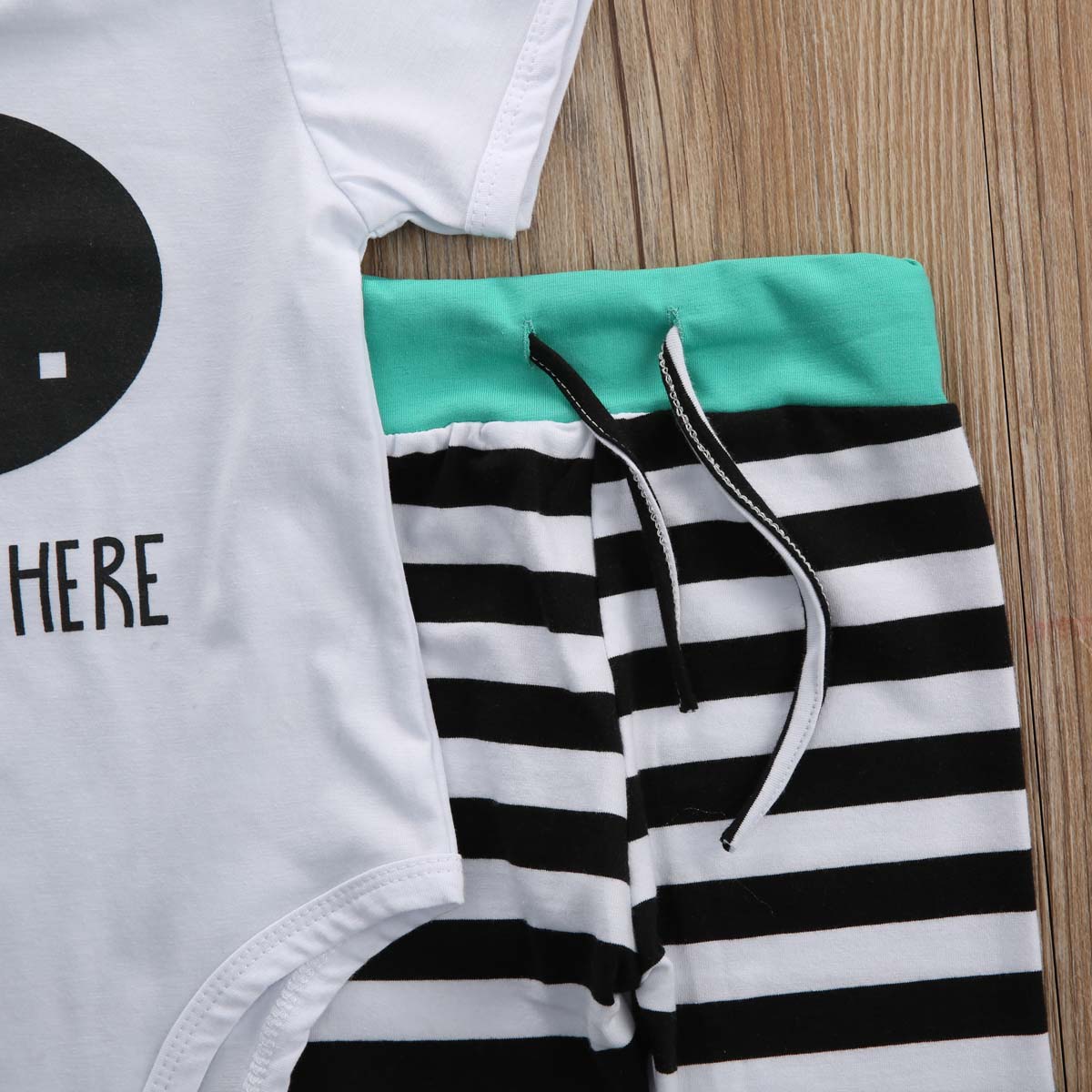 Fashion Newborn Baby Boys Girls Outfits Clothes Rompers T-Shirt Tops Pants Trousers Hats - ebowsos