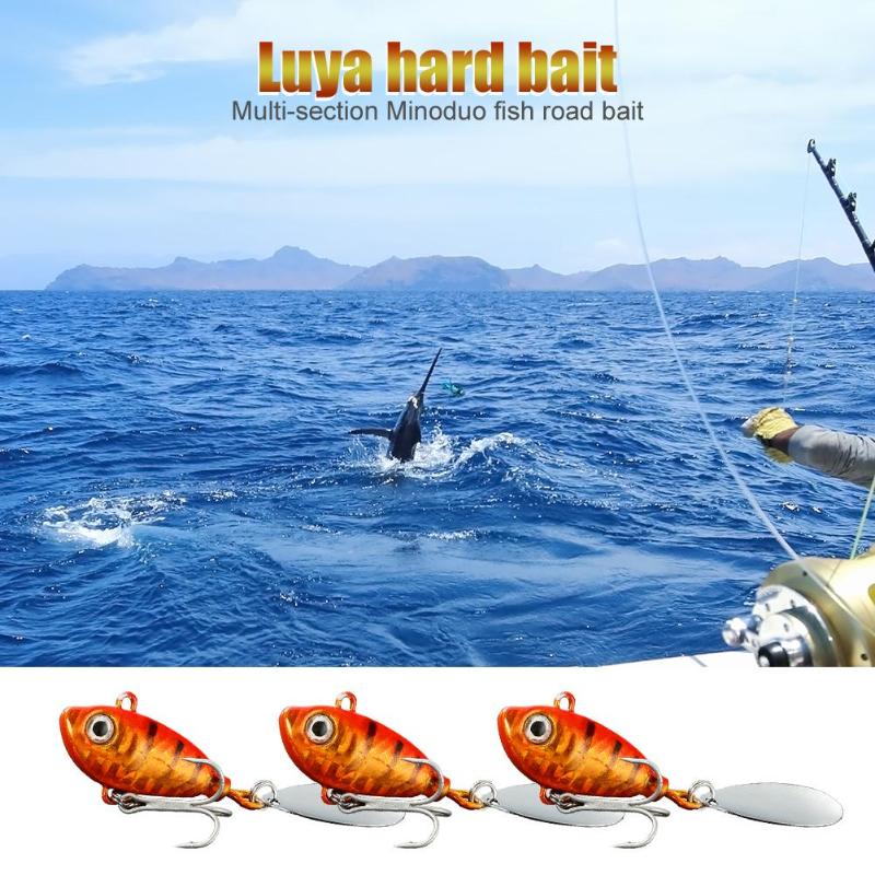 Fish Fishing Lures 22g 32g Plastic Jig Hard Spinner Sinking Bait Mutifunction Orange Plastic Fishing Lure-ebowsos