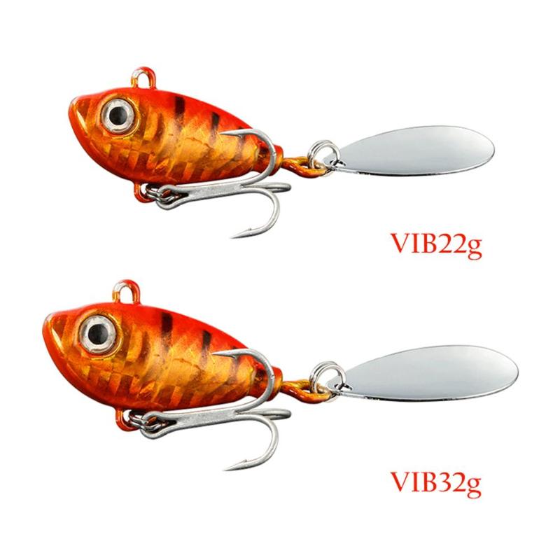 Fish Fishing Lures 22g 32g Plastic Jig Hard Spinner Sinking Bait Mutifunction Orange Plastic Fishing Lure-ebowsos