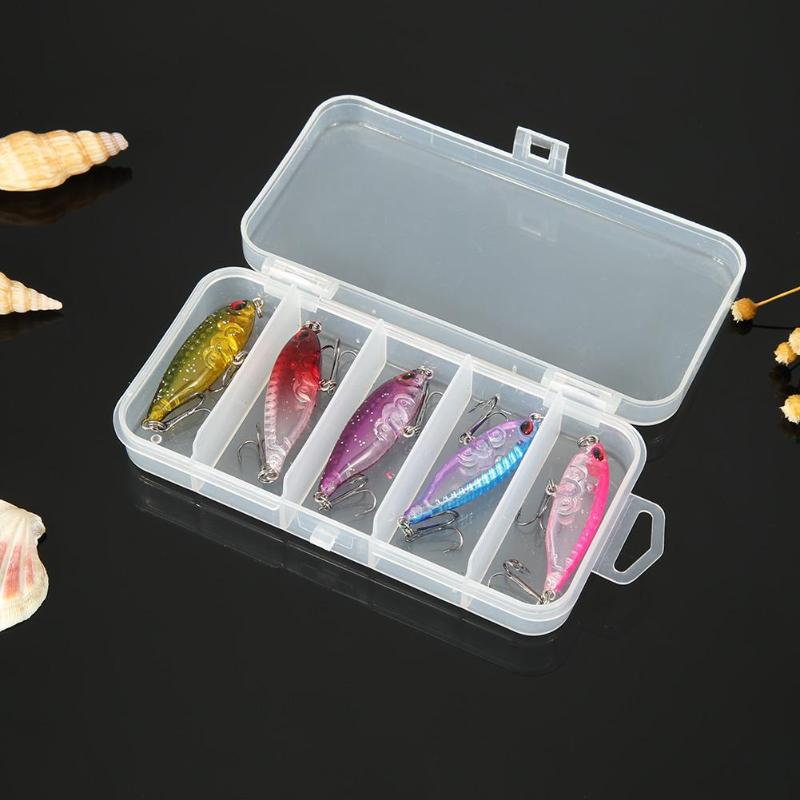 Fish Lure Bait Set Sea Fishing Lure Sinking Lure Fishing Tackle 5cm 3.1g,2.5g 4cm-ebowsos