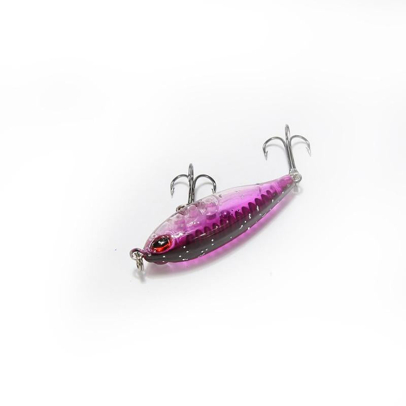 Fish Lure Bait Set Sea Fishing Lure Sinking Lure Fishing Tackle 5cm 3.1g,2.5g 4cm-ebowsos