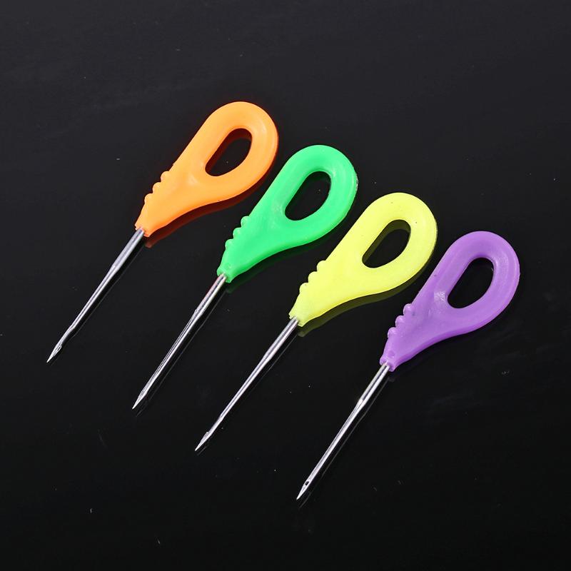 Fishing Bait Knot Barb Pin Needle Durable Portable Bait Steel Tool Knot Drill Pins Splicing Making Tools Angling Tackle-ebowsos