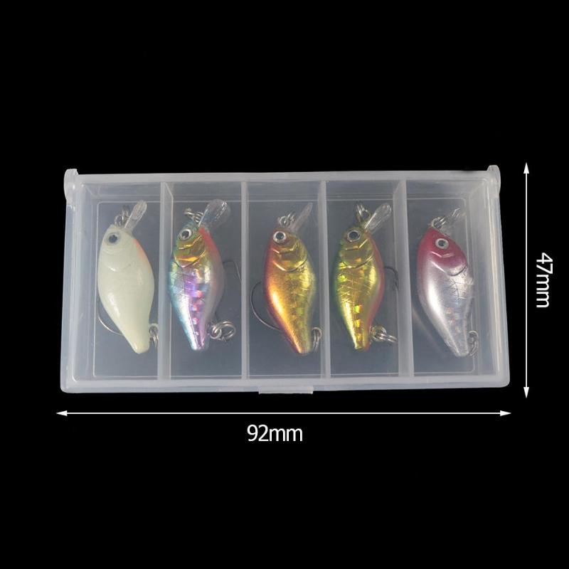 Fishing Baits Set Mini Fishing Lures Tackle Hard Single Hooks Authorized 1 Minino Set Bionic Bait Lure Fishing Tool Accessories-ebowsos