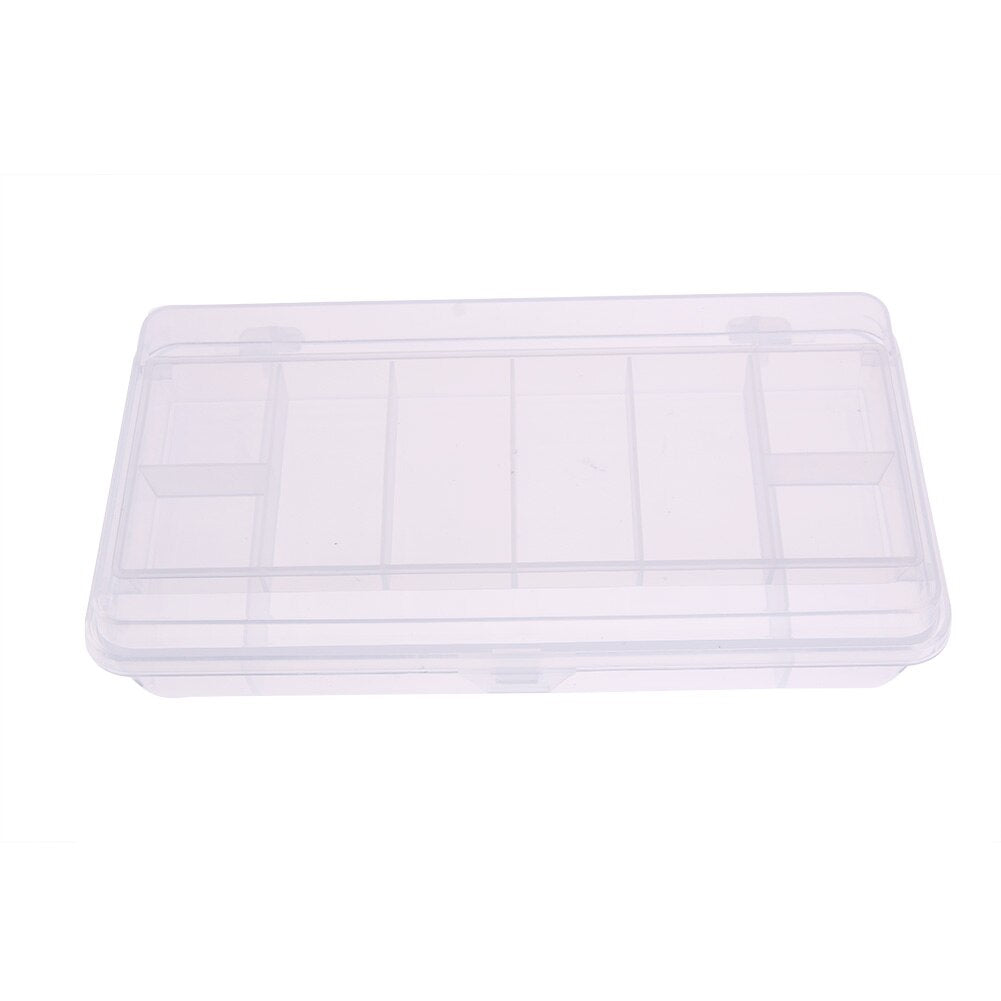 Fishing Kit Storage 2 Layer Fishing Lure Box Portable Transparent Visible Fishing Tackle box Large Capacity Fishing Accessories-ebowsos