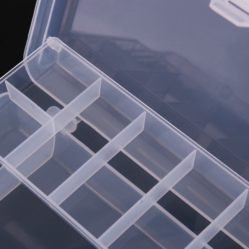 Fishing Kit Storage 2 Layer Fishing Lure Box Portable Transparent Visible Fishing Tackle box Large Capacity Fishing Accessories-ebowsos