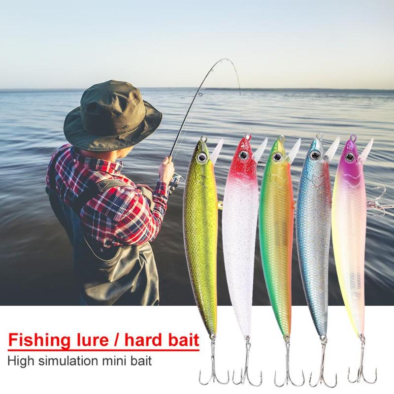 Fishing Lure Artificial 12.5cm 27g Hook Hard Bait Outdoor Fishing Tackle-ebowsos