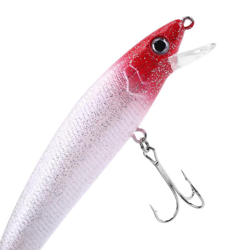 Fishing Lure Artificial 12.5cm 27g Hook Hard Bait Outdoor Fishing Tackle-ebowsos