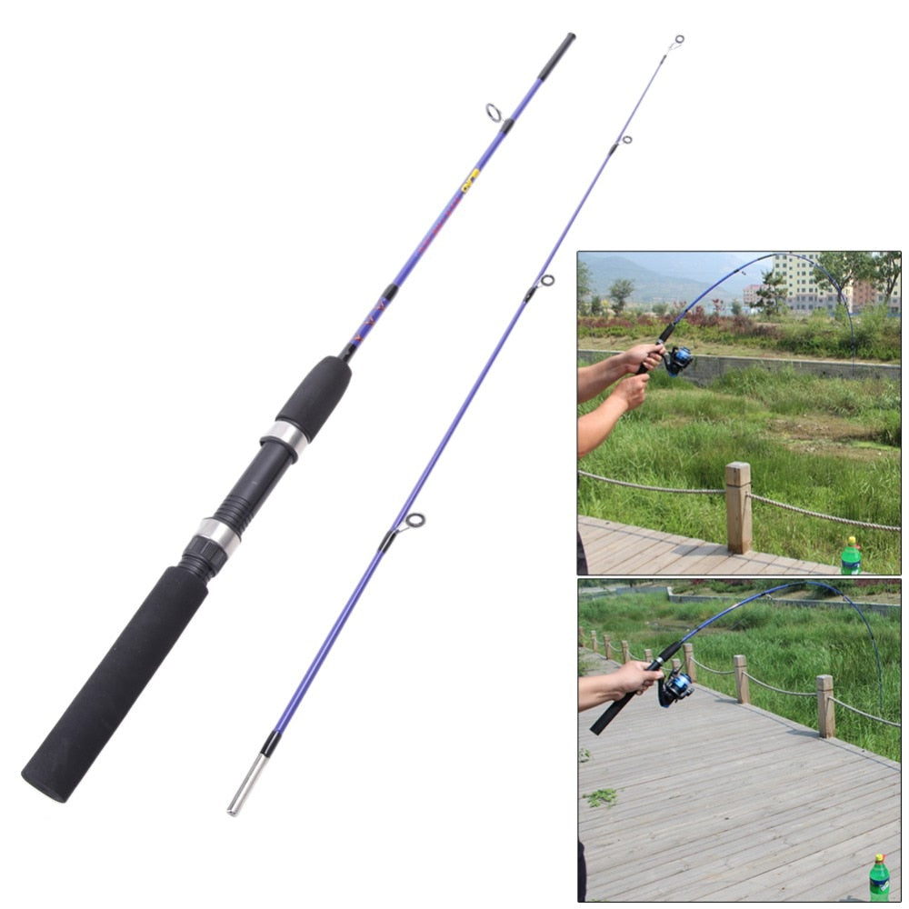 Fishing Lure Rod Spinning Fishing Rod Fiber Reinforce Plastic Telescopic Fishing Accessories Fishing PoleTackle Equipment 1.2M-ebowsos