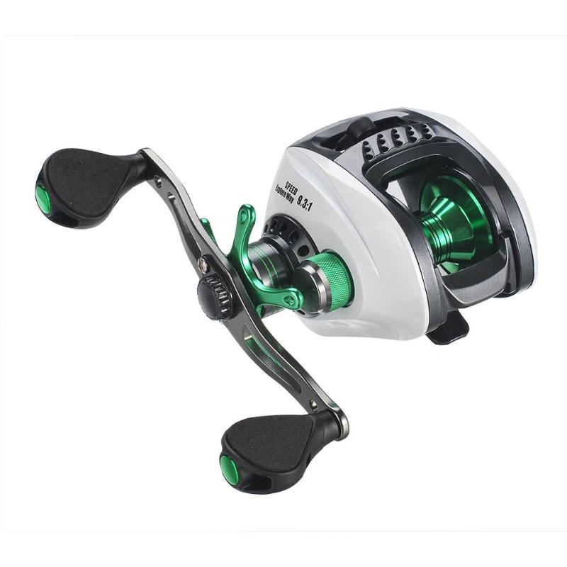 Fishing Vessel 9.3:1 Speed Ratio Spinning Wheel Bait Casting Fishing Reel-ebowsos