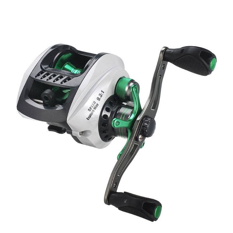 Fishing Vessel 9.3:1 Speed Ratio Spinning Wheel Bait Casting Fishing Reel-ebowsos