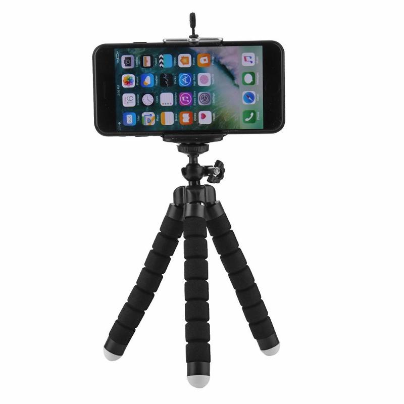 Flexible Phone Holder Octopus Tripod Bracket Selfie Expanding Stand Mount Monopod Styling Accessories For Mobile Phone Camera - ebowsos