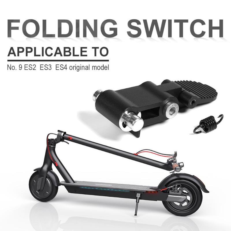 Folding Pedal Switch Assembly for Kickscooter Ninebot ES1 ES2 ES4 Scooter Accessory-ebowsos