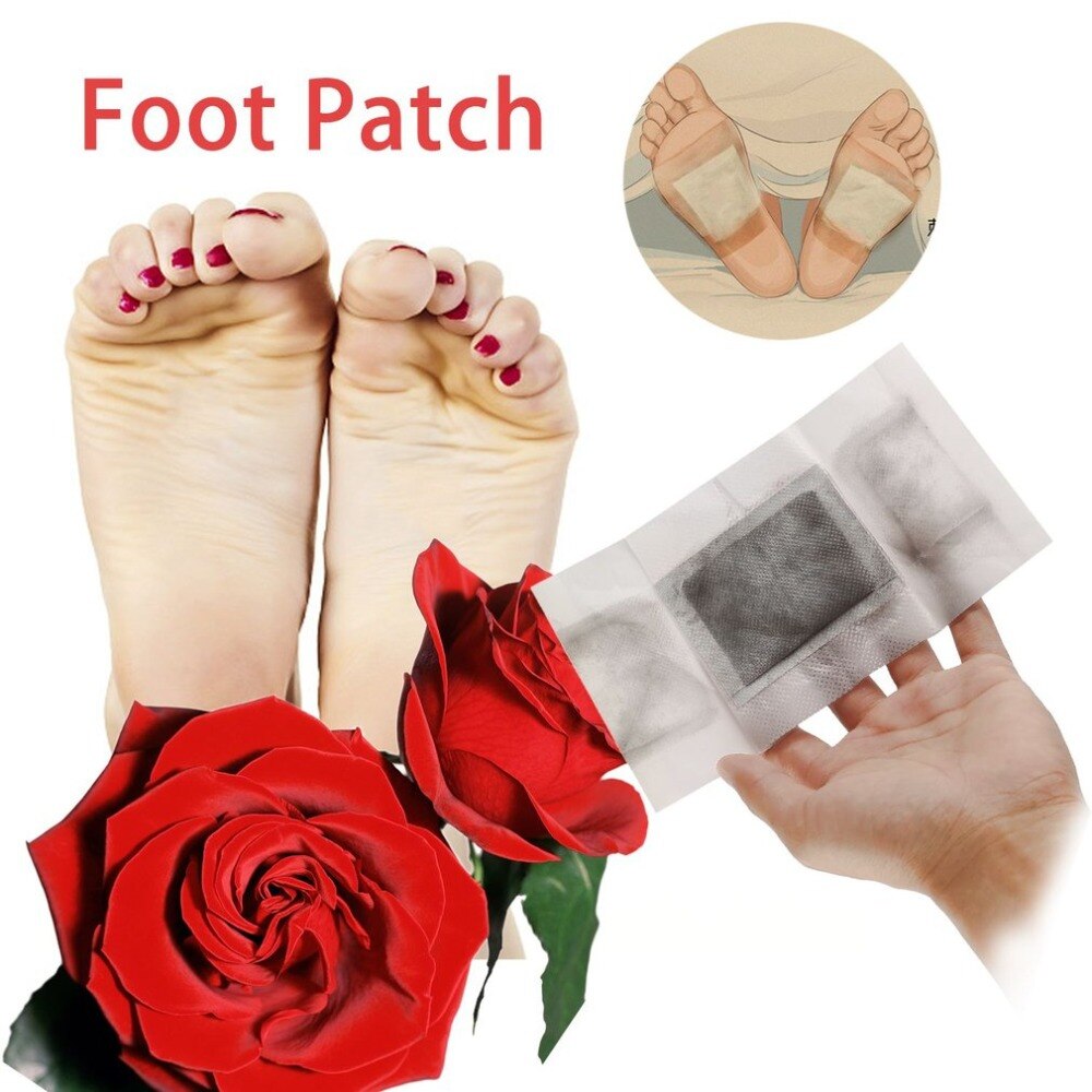 Foot Pad Acupoints Foot Patch Adhesive Foot Care Patch Relaxing & Calming Aroma Stress Pain Relief Help Deep Sleep - ebowsos
