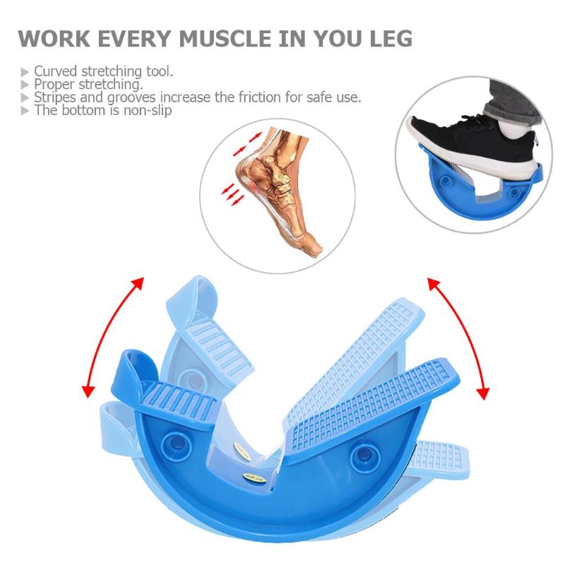 Foot Stretcher Rocker Calf Ankle Stretch Board for Achilles Tendinitis Muscle Calf Stretch Yoga Fitness Sports Massage-ebowsos