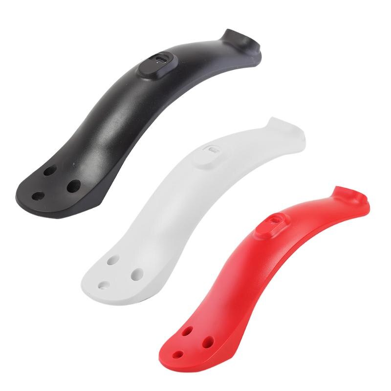 For Xiaomi Electric Scooter M365 10 inch Rear Wheel Fender Short Ducktail Rear Mudguard Back Wing Retrofit Supplies-ebowsos