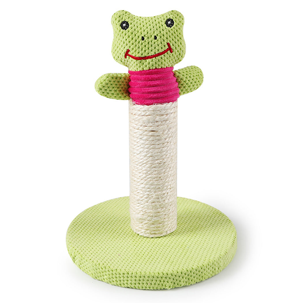 Funny Pet Toys Cat Plush Scratcher Training Sisal Toy Pet Squeaky Toy Cat Interactive Training Scratching Toys Pet Supplies-ebowsos