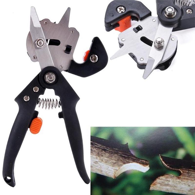 Garden Farming Pruning Shears Scissor Fruit Tree Grafting Gardening Tools Vaccination Secateurs Pruning Cutting Shears Hand tool - ebowsos