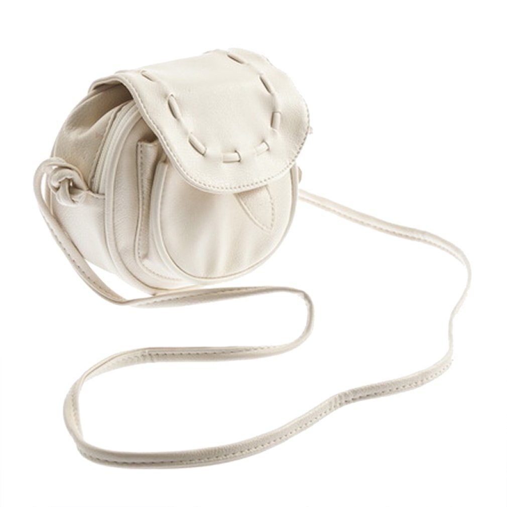 Girl Pu Leather Mini Small Adjustable Tote Shoulder Bag Cross Satchel Messenger Handbag - ebowsos
