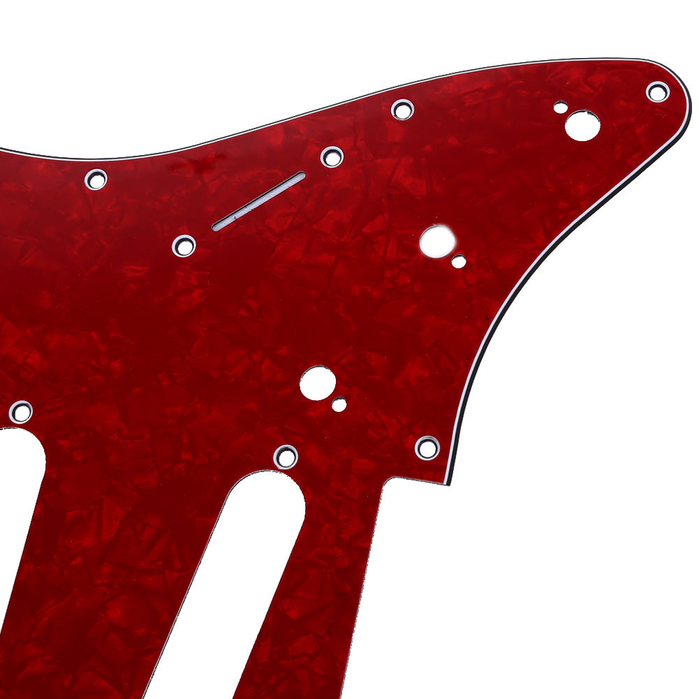 Guitar Accessories Red Wine ortoise Back Plate Guitar Pickguard Fits For Stratocaste Guitar Practical Part Guard Hot Selling-ebowsos