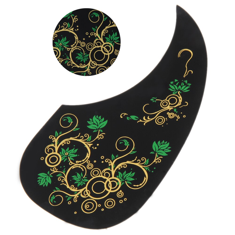 Guitar Pickguard Practical Hummingbird Pattern Acoustic Guitar Celluloid Pickguards Scratch Plate Guitarra Acessorios-ebowsos