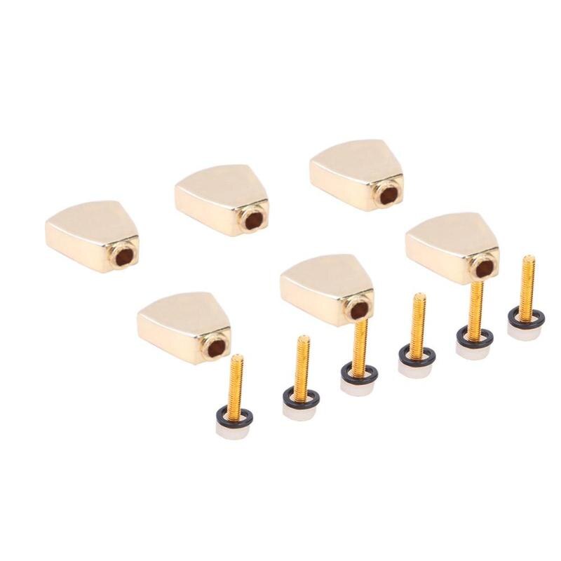 Guitar Tuning Pegs Key Tuners Machine Heads Replacement Buttons Knobs Handle for Electric Ballad Classical Guitar Head Button-ebowsos